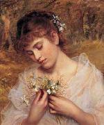 Sophie Gengembre Anderson Love In a Mist France oil painting artist